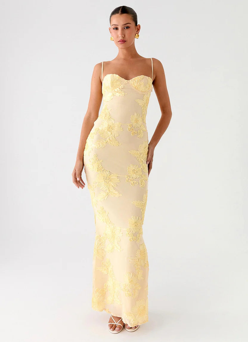 Samira Premium Maxi Elbise