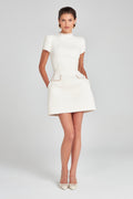 NADINE MERABI Dresses Simone Ivory Dress