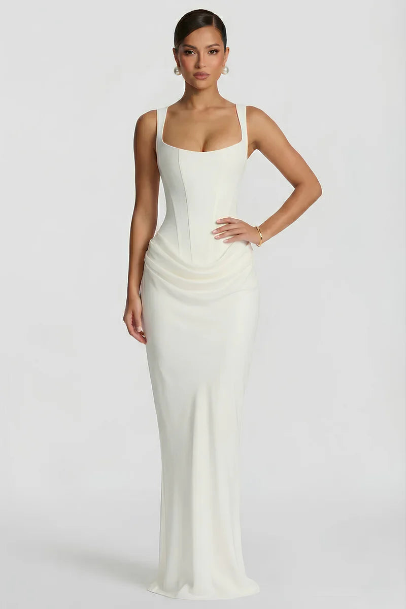 Adina Drapeli Maxi Elbise
