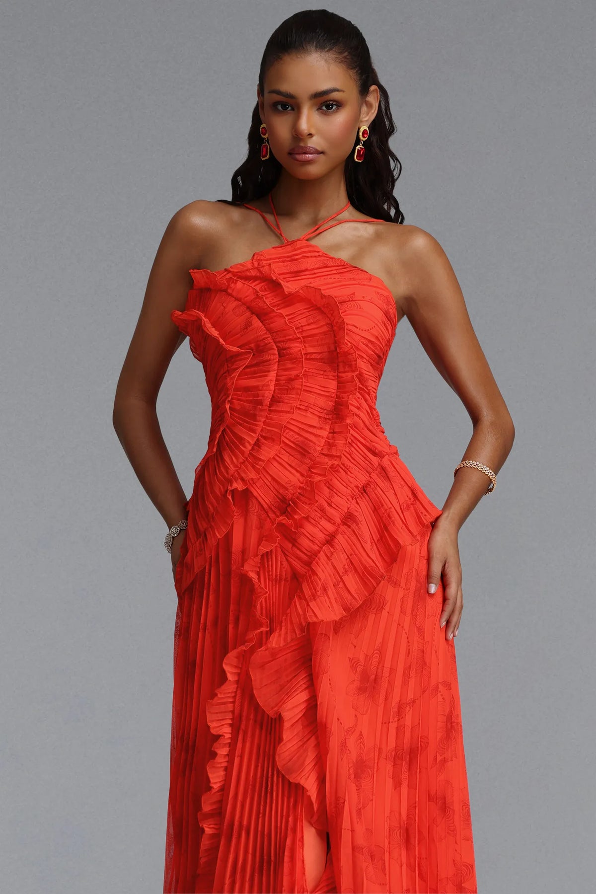 Venna Premium Maxi Elbise