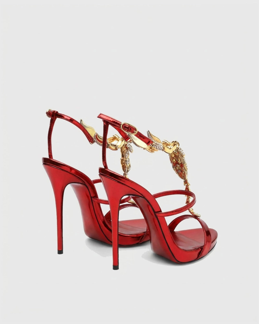 Pia Rhinestone Özel Taşlı Askılı Sandalet
