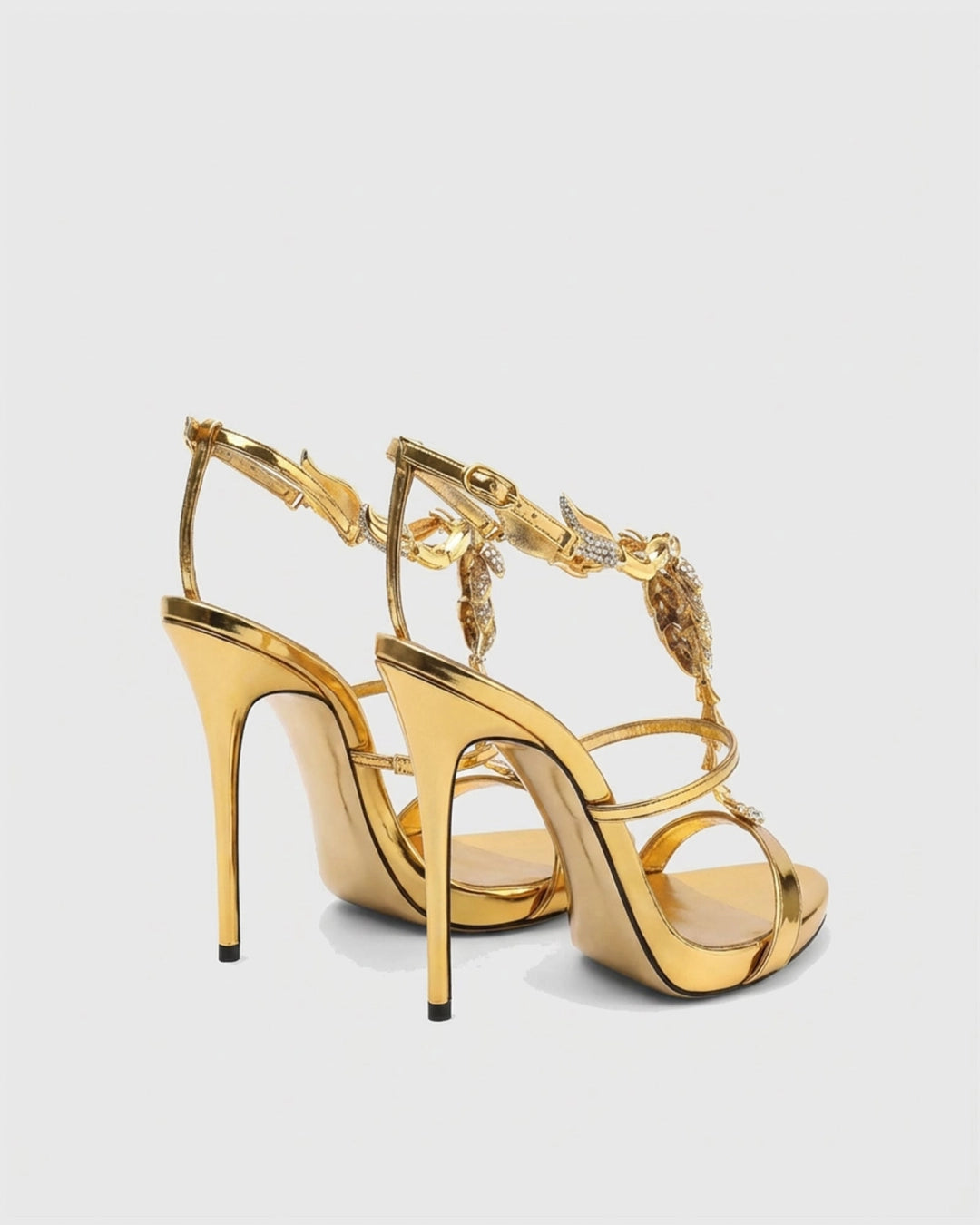 Pia Rhinestone Özel Taşlı Askılı Sandalet